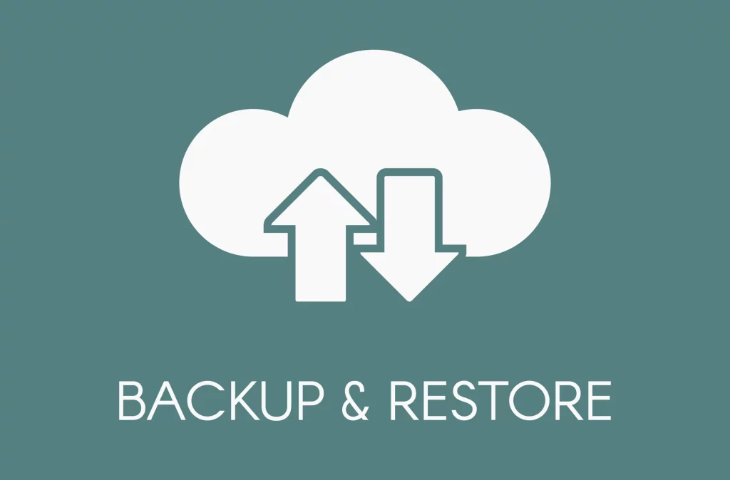 Backup and restore icon IT Confidence A/S